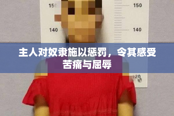 主人对奴隶施以惩罚，令其感受苦痛与屈辱