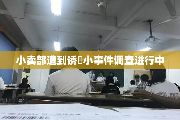 小卖部遭到诱奷小事件调查进行中