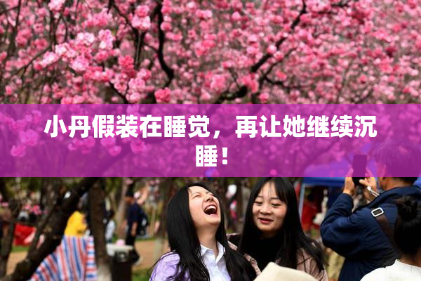 小丹假装在睡觉，再让她继续沉睡！