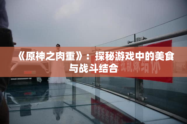 《原神之肉重》：探秘游戏中的美食与战斗结合