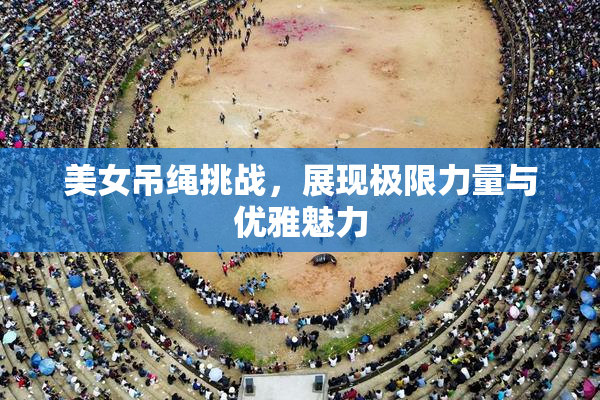 美女吊绳挑战，展现极限力量与优雅魅力