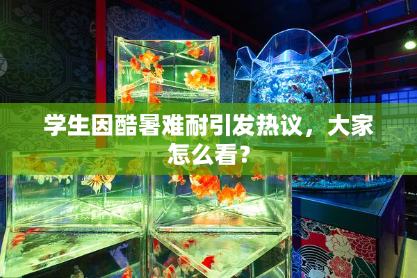 学生因酷暑难耐引发热议，大家怎么看？
