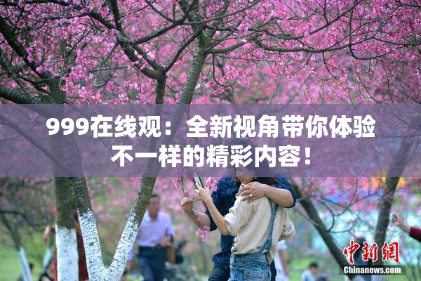 999在线观：全新视角带你体验不一样的精彩内容！