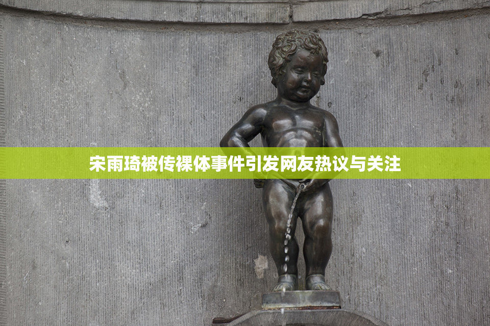 宋雨琦被传裸体事件引发网友热议与关注