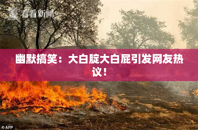 幽默搞笑：大白腚大白屁引发网友热议！