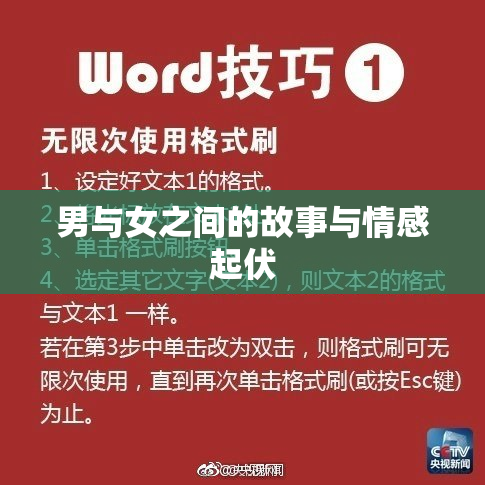 男与女之间的故事与情感起伏