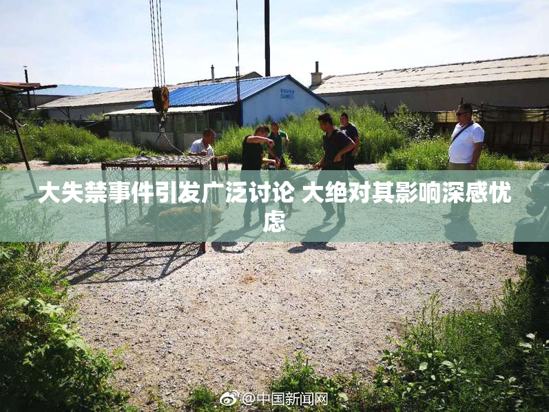 大失禁事件引发广泛讨论 大绝对其影响深感忧虑