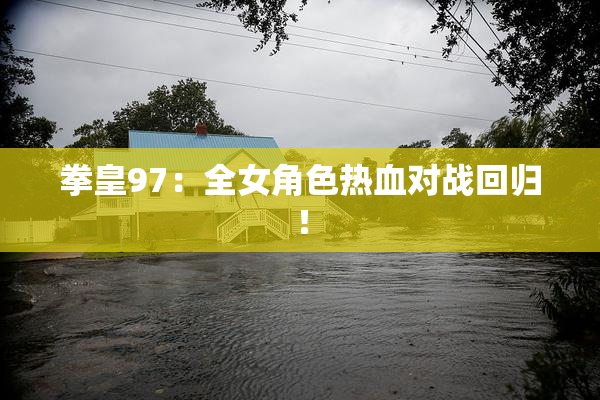 拳皇97：全女角色热血对战回归！