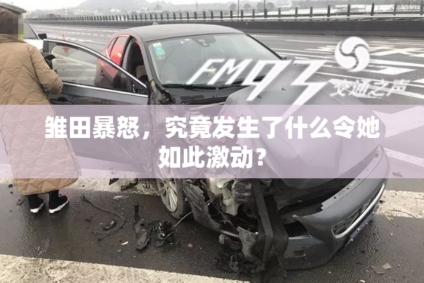 雏田暴怒，究竟发生了什么令她如此激动？