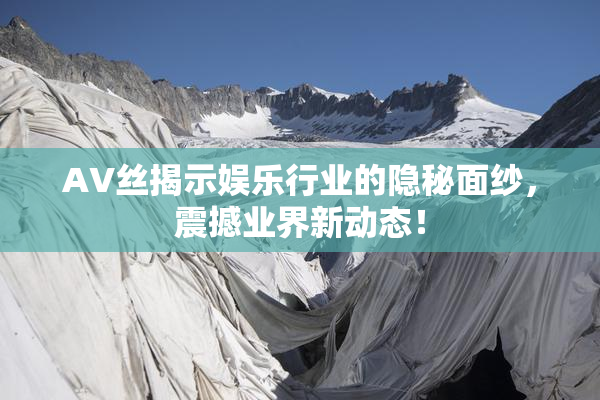 AV丝揭示娱乐行业的隐秘面纱，震撼业界新动态！