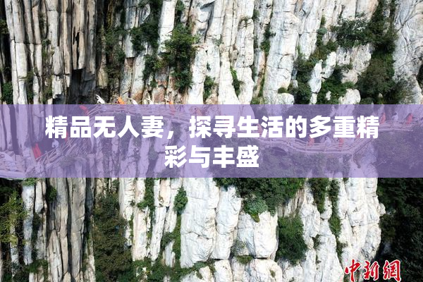 精品无人妻，探寻生活的多重精彩与丰盛