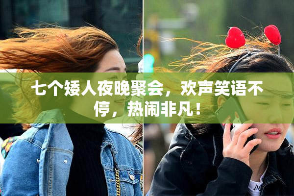 七个矮人夜晚聚会，欢声笑语不停，热闹非凡！