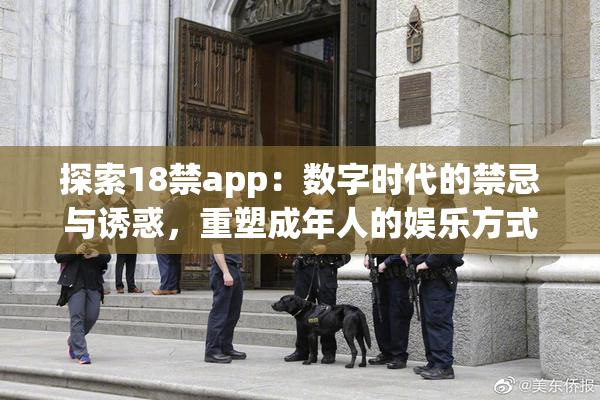 探索18禁app：数字时代的禁忌与诱惑，重塑成年人的娱乐方式