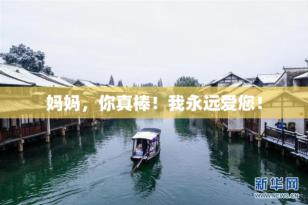 妈妈，你真棒！我永远爱您！