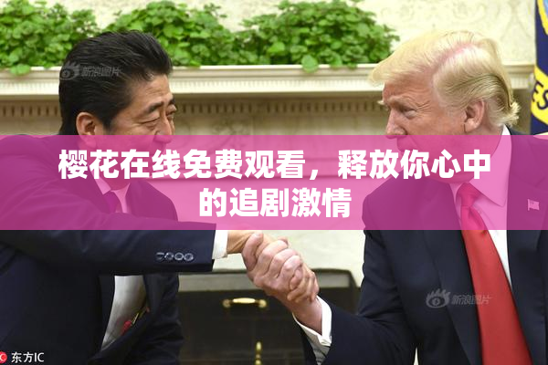 樱花在线免费观看，释放你心中的追剧激情