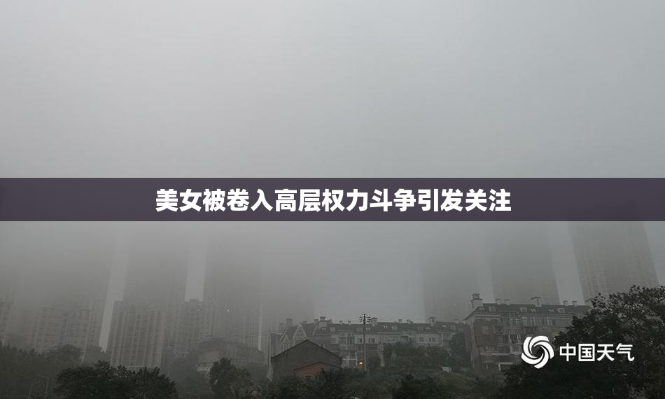 美女被卷入高层权力斗争引发关注