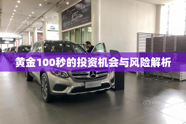 黄金100秒的投资机会与风险解析