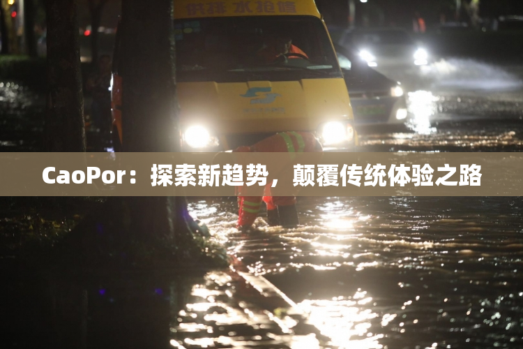 CaoPor：探索新趋势，颠覆传统体验之路