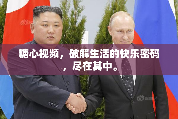 糖心视频，破解生活的快乐密码，尽在其中。