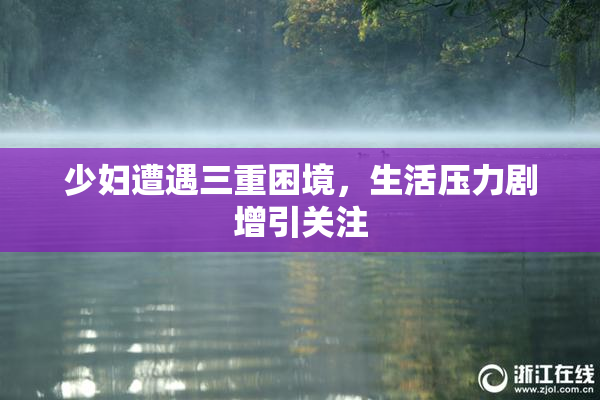 少妇遭遇三重困境，生活压力剧增引关注