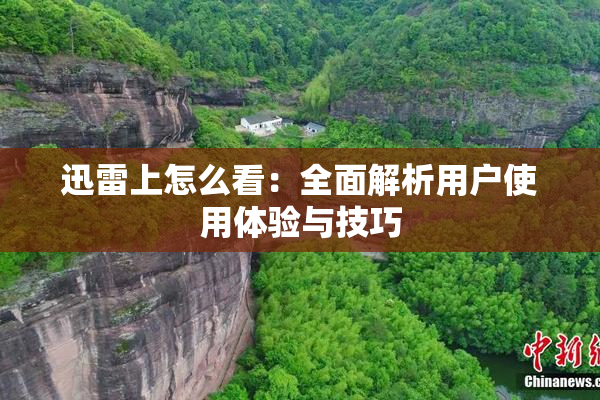 迅雷上怎么看：全面解析用户使用体验与技巧