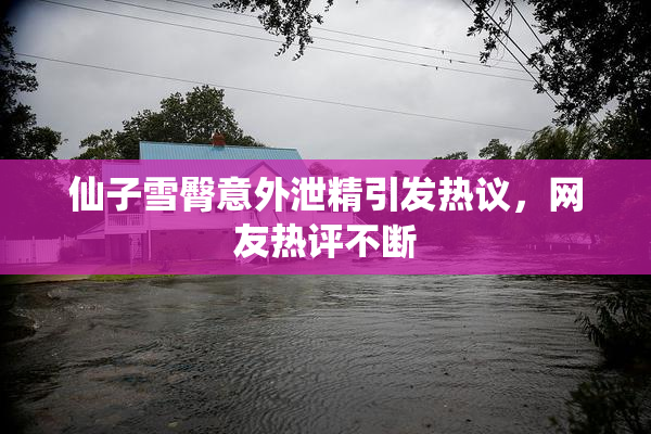 仙子雪臀意外泄精引发热议，网友热评不断