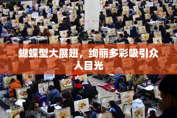 蝴蝶型大展翅，绚丽多彩吸引众人目光