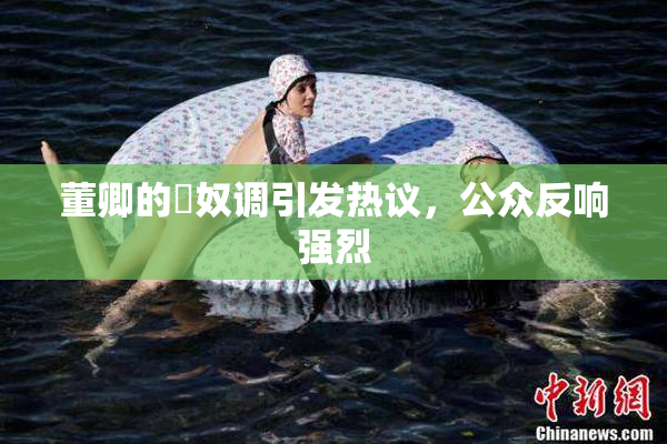 董卿的婬奴调引发热议，公众反响强烈