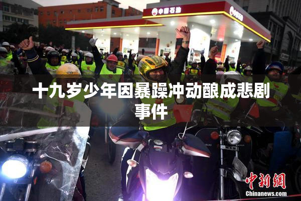 十九岁少年因暴躁冲动酿成悲剧事件