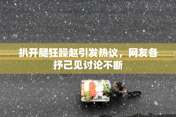扒开腿狂躁赵引发热议，网友各抒己见讨论不断