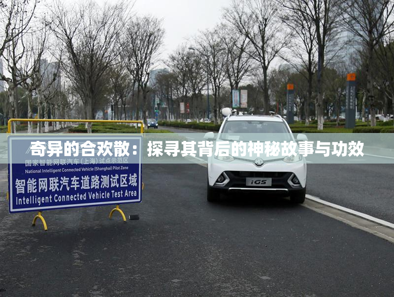奇异的合欢散：探寻其背后的神秘故事与功效