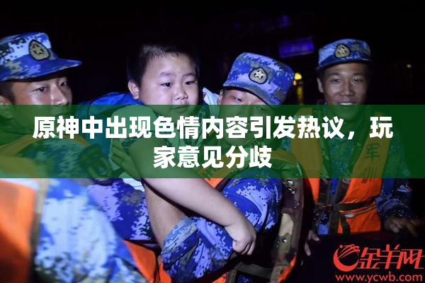 原神中出现色情内容引发热议，玩家意见分歧