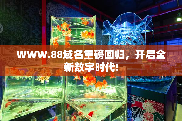 WWW.88域名重磅回归，开启全新数字时代!