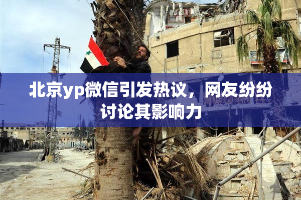 北京yp微信引发热议，网友纷纷讨论其影响力
