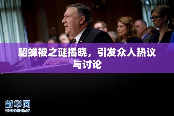 貂蝉被之谜揭晓，引发众人热议与讨论