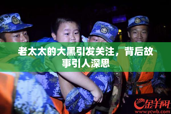 老太太的大黑引发关注，背后故事引人深思