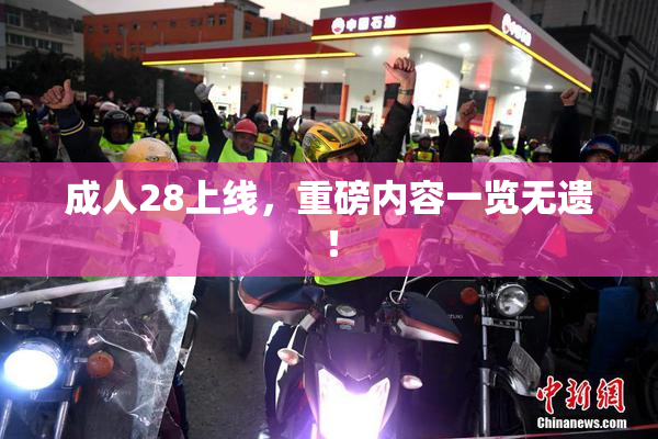成人28上线，重磅内容一览无遗！