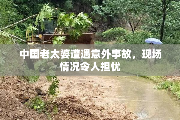 中国老太婆遭遇意外事故，现场情况令人担忧
