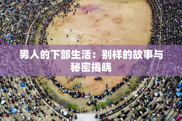 男人的下部生活：别样的故事与秘密揭晓