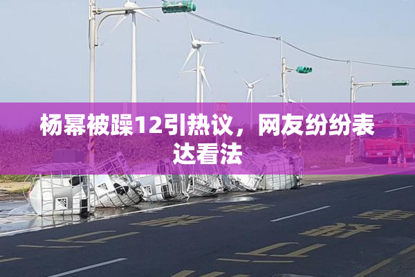 杨幂被躁12引热议，网友纷纷表达看法