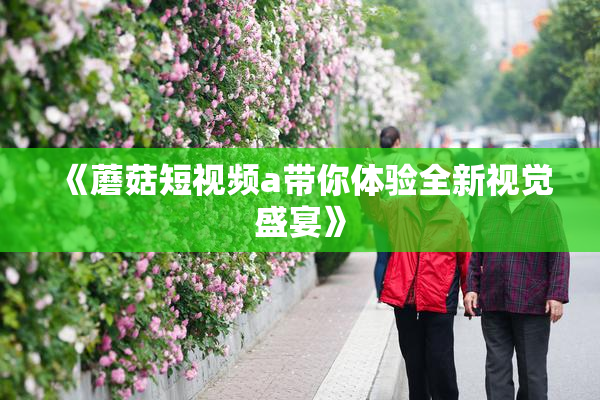 《蘑菇短视频a带你体验全新视觉盛宴》