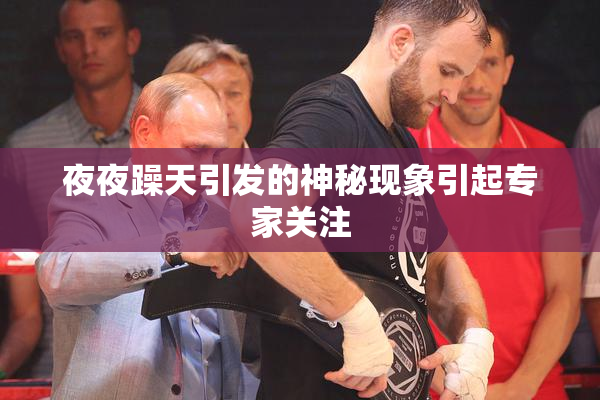 夜夜躁天引发的神秘现象引起专家关注