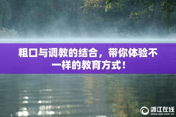 粗口与调教的结合，带你体验不一样的教育方式！