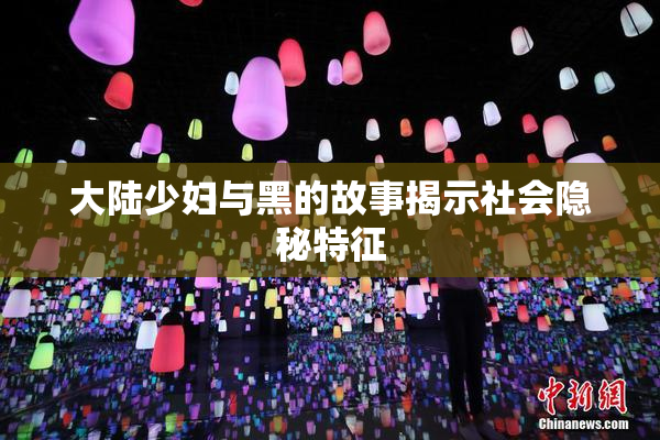 大陆少妇与黑的故事揭示社会隐秘特征