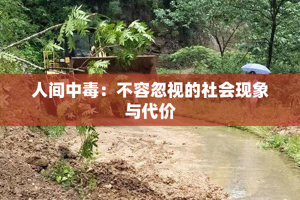 人间中毒：不容忽视的社会现象与代价