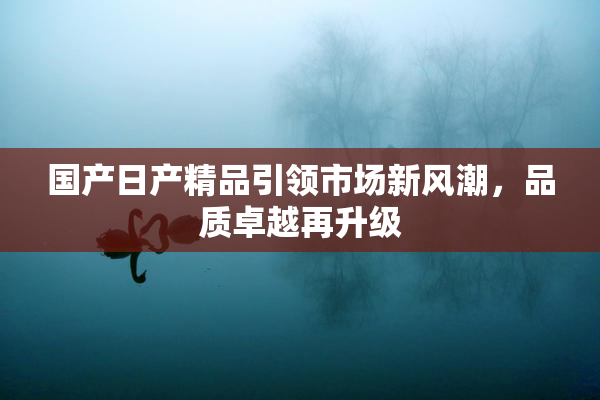 国产日产精品引领市场新风潮，品质卓越再升级