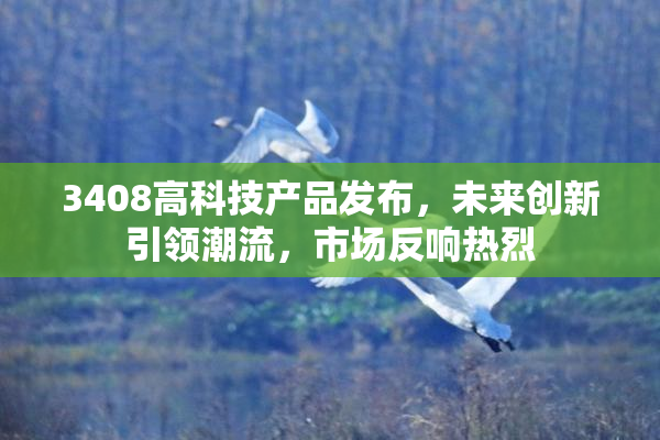 3408高科技产品发布，未来创新引领潮流，市场反响热烈