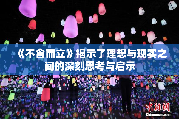 《不含而立》揭示了理想与现实之间的深刻思考与启示