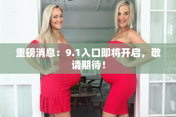 重磅消息：9.1入口即将开启，敬请期待！