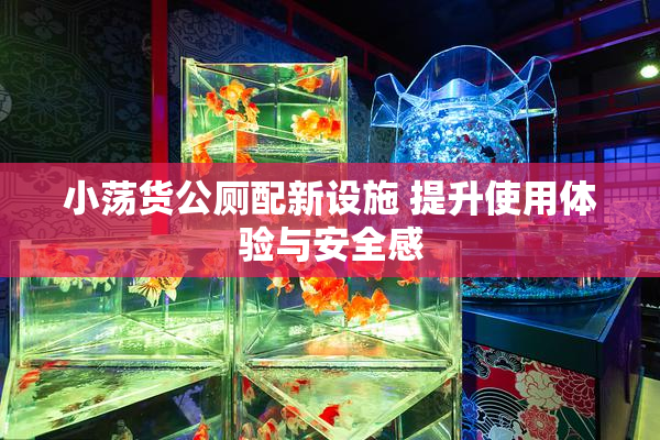 小荡货公厕配新设施 提升使用体验与安全感